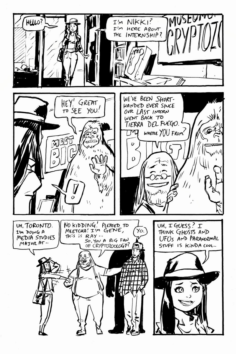 Illustration for article titled Interns & Monsters Collide In Free Comic "Alive! Alive! Alive!"